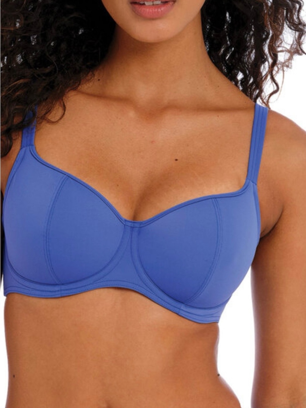 Freya Blue Underwire Bikini Top